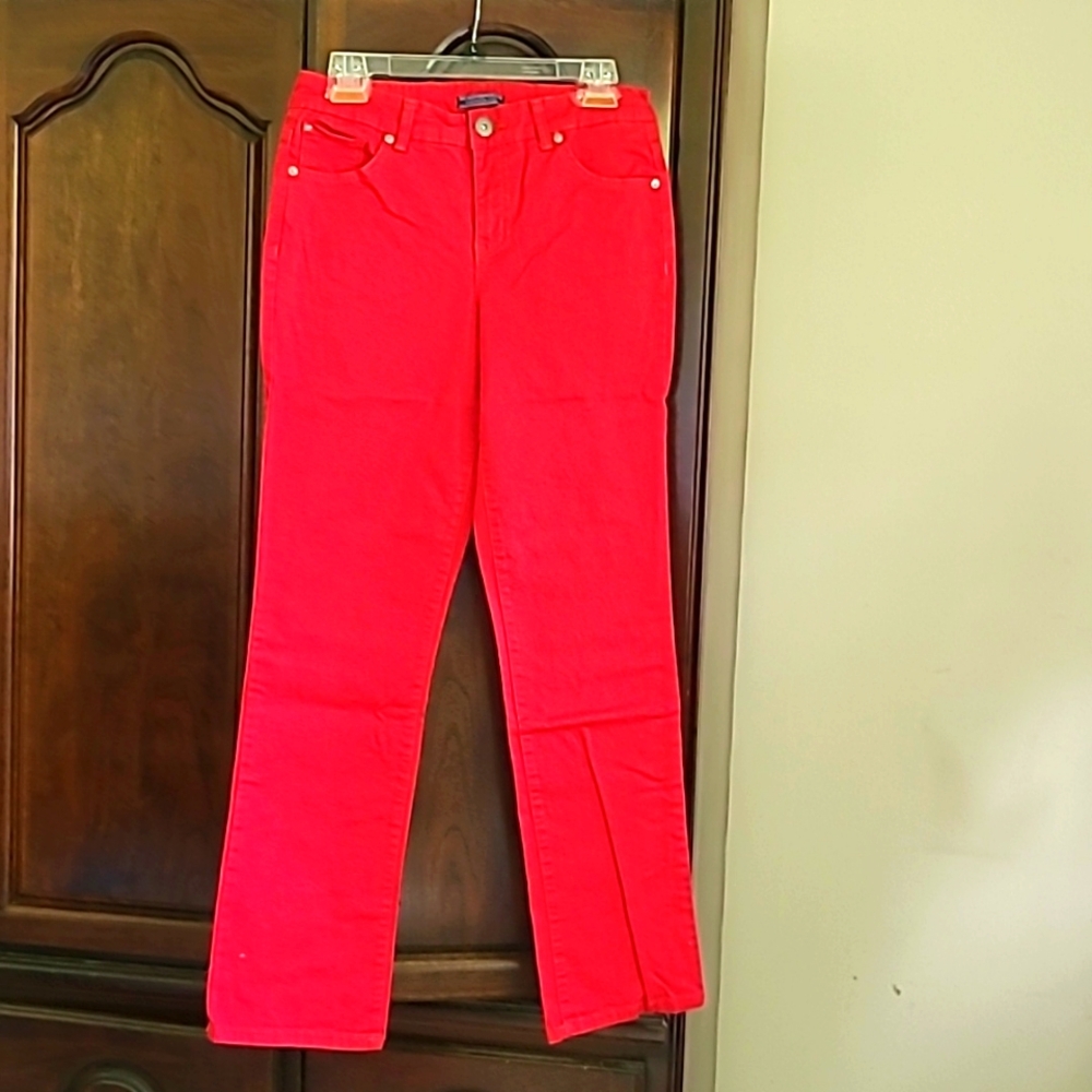 Bandolino ladies red jeans
